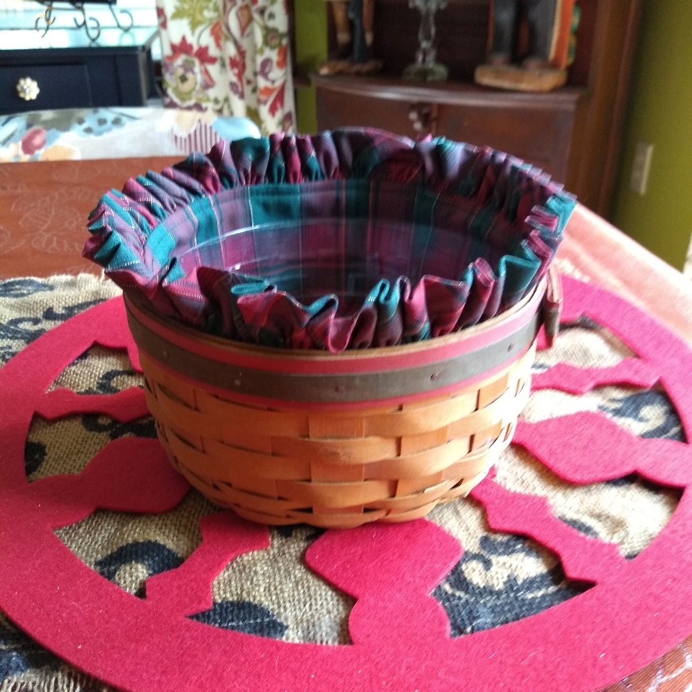 Longaberger Christmas Basket